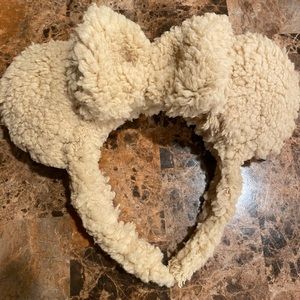 Handmade Sherpa Minnie Ears